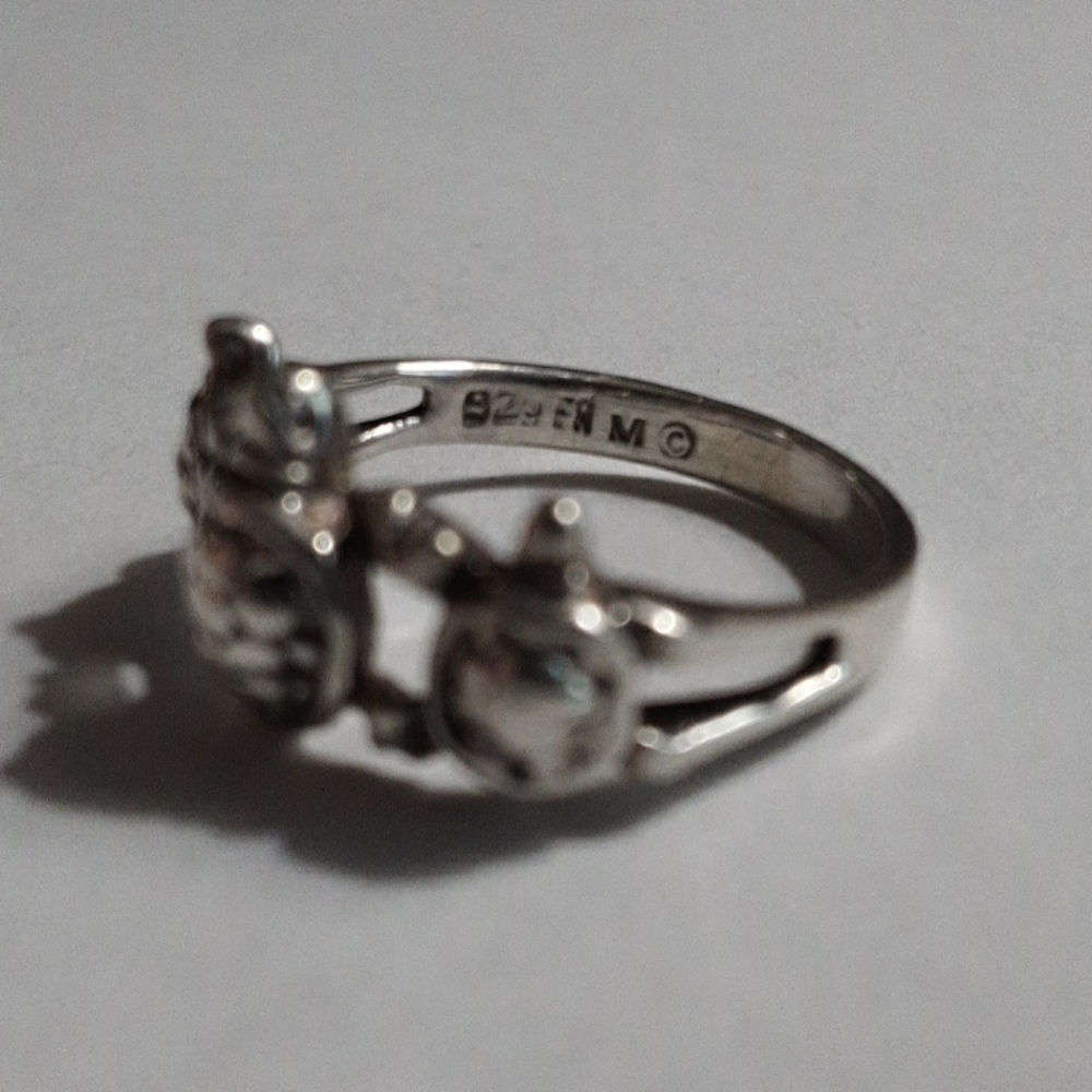 Turtle. 925 Sterling Silver Ring - image 5